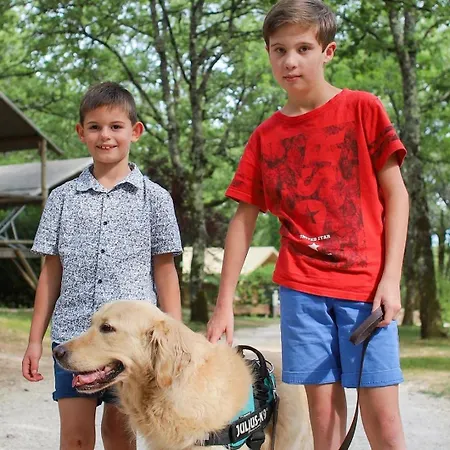 Zecamping 4 Etoiles Familial - Parc Aqua - Esprit Champetre - Dog Friendly Loupiac (Lot)